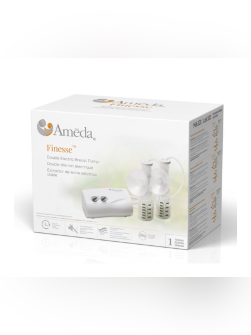 🌸Ameda Finesse Closed System – Brand New In The Box🌸